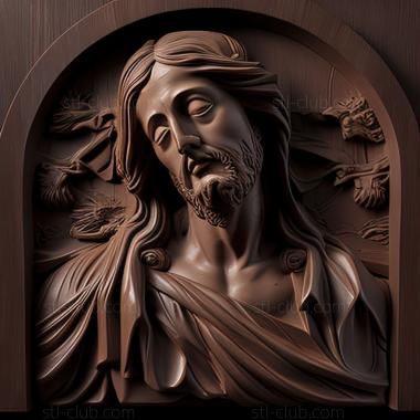 3D model st jesus (STL)